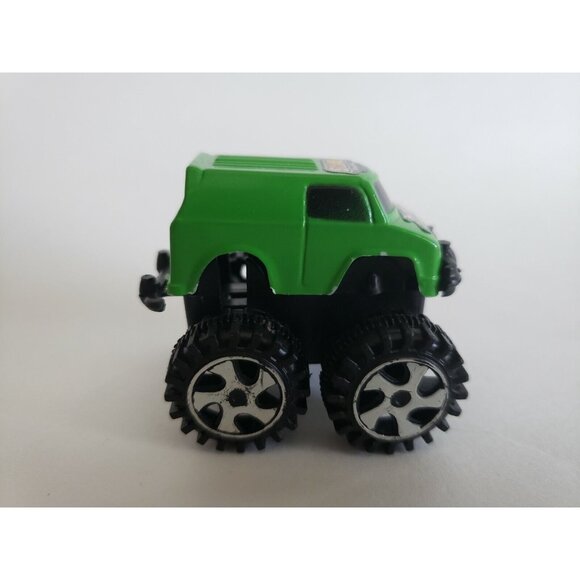 3 Kids Mini Pull Back Monster Big wheel Cars Toys Multi Colors - 3 Lot - Picture 7 of 10